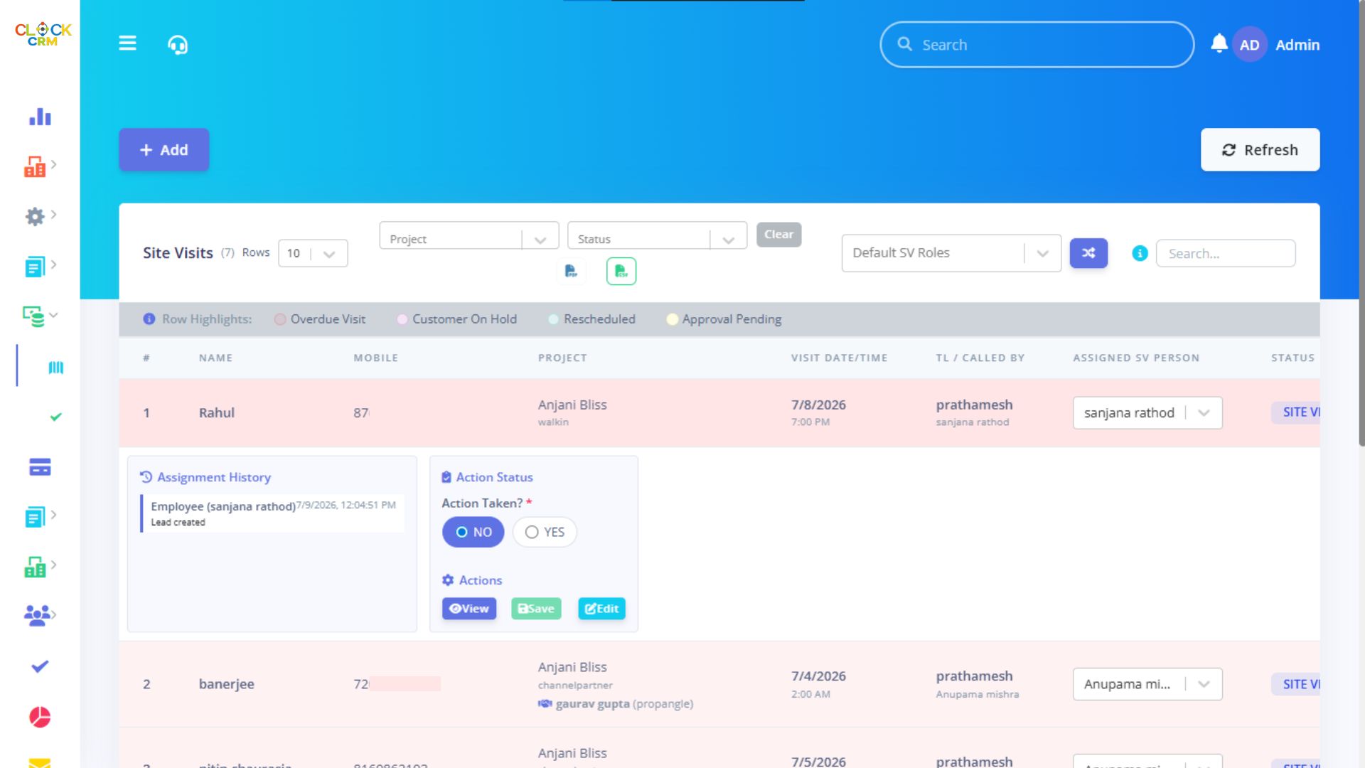 CRM Customer Pipelines